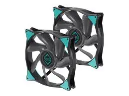 IceGALE Xtra 140 mm (Black) 2-PACK