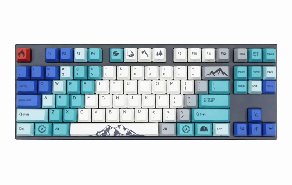 Varmilo Summit R1 87 Keys wired white LED linear daisy