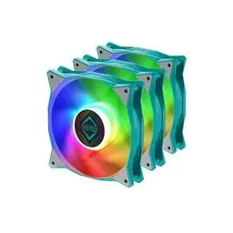 [ICEGALE12A-A3A] IceGALE ARGB 120 mm (Teal) 3-PACK