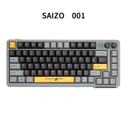 [S03A001B001C1D01E007] Saizo 75% Theme 001 White LED BT5.0