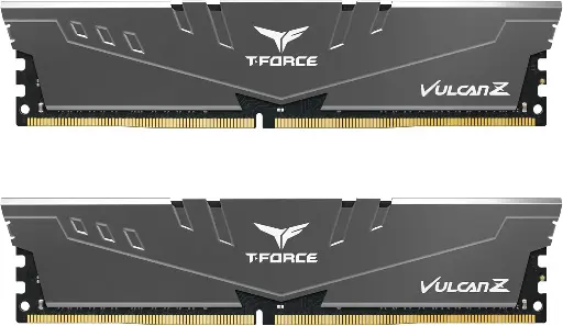 [TLZGD432G3600HC18JDC01] T-Force Vulcan Z 32GB (16GB x 2) DDR4-3600 CL18 - Gray