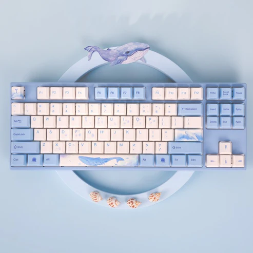 [A33A038B1A3A01A033] Varmilo Sea Melody 87 Keys wired white LED tactile ivy