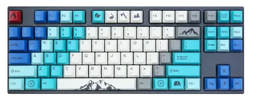 [A33A050B1A3A01A007] Varmilo Summit R1 87 Keys wired white LED tactile Ivy